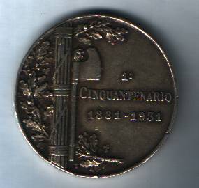 I° Cinquantenario 1881/1931 