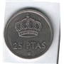 25 pesetas