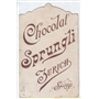 Cendrillon Chocolat Sprungli - Zurigo/Svizzera 